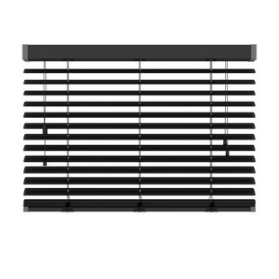 Decosol 320 Jaloezie Horizontaal Deluxe Aluminium Mat Zwart 80x180cm