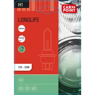 Carpoint Halogeen Autolamp Longlife H1 55w