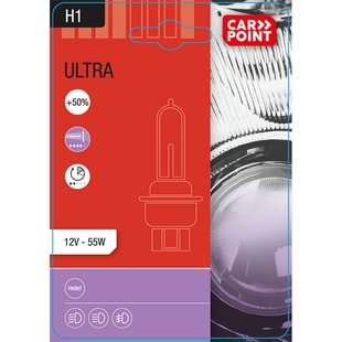 Carpoint Halogeen Lamp Ultra Bright H1 55w