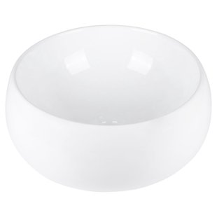 Aquavive Opzet Waskom Nevola Ø41x15cm | Keramiek Wit | Rond