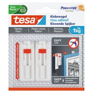 Tesa Verstelbare Klevende Spijker 1kg 2 Stuks
