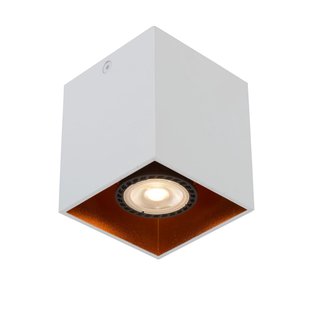 Lucide Plafondlamp Bido Wit Gu10