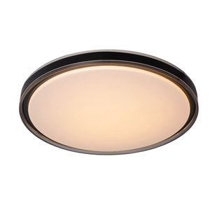 Lucide Plafondlamp Led Silas Zwart 36w