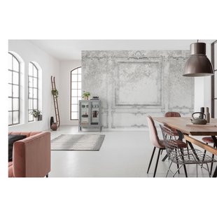 Fotobehang Patina Panels - Wit - 2,80m X 400cm