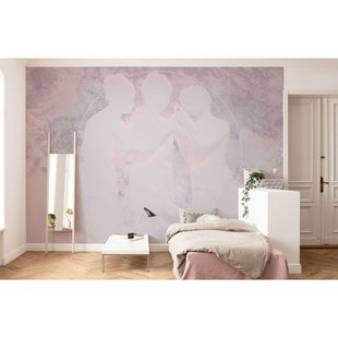 Fotobehang Nymphs - Roze - 2,80m X 400cm