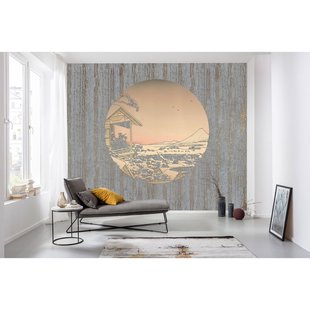 Fotobehang Land Of Gold - Geel - 2,80m X 300cm