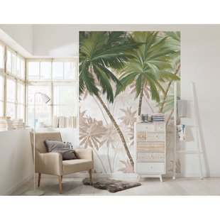 Fotobehang Palmera - Bruin - 2,80m X 200cm