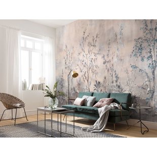 Fotobehang Mandarin Morning - Grijs - 2,80m X 900cm