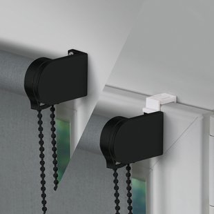 Madeco Kettingmechanisme Rolgordijn Zwart 25mm