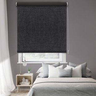 Madeco 1655 Ancona Verduisterend Rolgordijn Antraciet 210x190cm