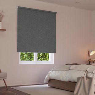 Madeco 1696 Verduisterende Rolgordijn Dubbelzijdig Antraciet 120x190cm