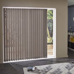 Madeco 3328 Verticale Lamellen 5 Stuks Brandwerend Lichtdoorlatend Bruin 8,9 X 280 Cm