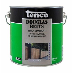 Tenco Beits Douglas Transparant Oud Grijs 2,5l