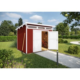 Weka Tuinhuis 264 - Rood - 295x209cm