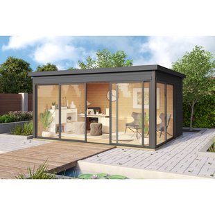 Weka Tuinhuis 412 Gr2 Antraciet 322x418cm