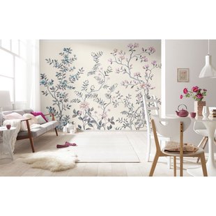 Fotobehang Gardensery - Meerkleurig - 2,50m X 350cm