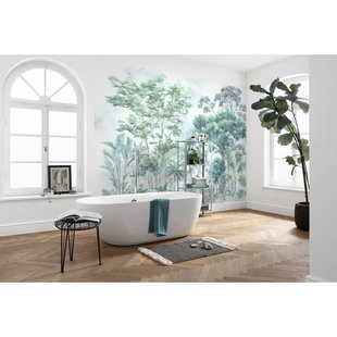 Fotobehang Silva - Groen - 2,50m X 350cm