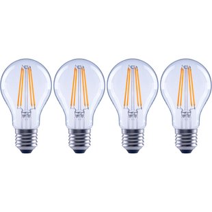 Sencys Ledfilamentlamp Peertje - D6cm - Warm Wit - E27 - 5,9w - 4 Stuks