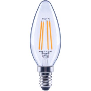 Sencys Ledfilamentlamp Kaars C35 - D3,5cm - Dimbaar - Warm Wit - E14 - 3,4w