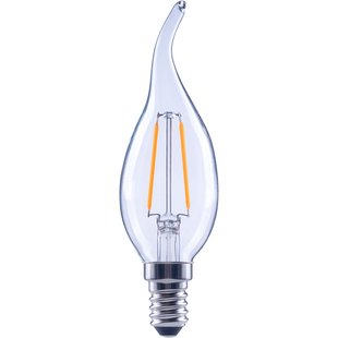 Sencys Ledfilamentlamp Kaars - Warm Wit - E14 - 2,2w