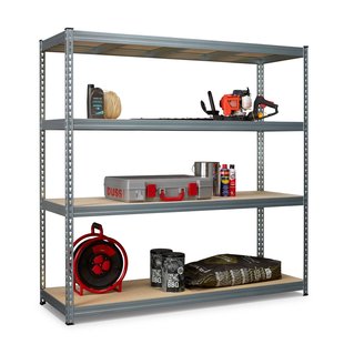 Avasco Stellingkast - Robus - 180x180x60cm - Draagkracht 400kg - Gegalvaniseerd