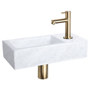 Differnz Fonteinset Mix&match Marmer Recht Mat Goud