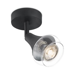 Home Sweet Home Spot Vaya Metaal Nikkel Zwart Gu10