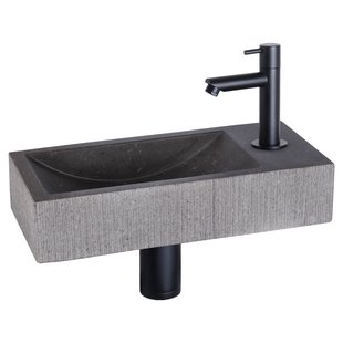 Differnz Fonteinset Mix&match Set Ribble Recht Mat Zwart