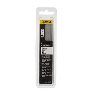 Stanley Nagels 20mm Type J - 1000 Stuks