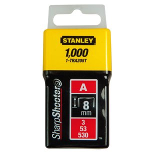 Stanley Nieten 8mm Type A - 1000 Stuks