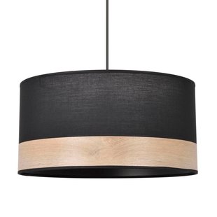 Corep Hanglamp Raito Zwart E27