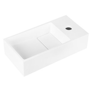 Differnz Fontein 36x185x9cm Solid Surface Wit