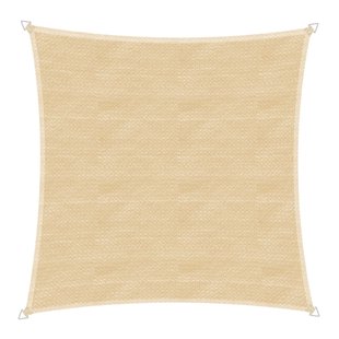 Windhager Schaduwdoek Capri Vierkant Champagne 4x4m