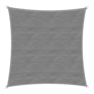 Windhager Schaduwdoek Capri Vierkant Grijs 5x5m