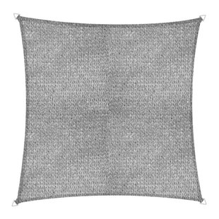 Windhager Schaduwdoek Elba Vierkant Grijs 3,6x3,6m