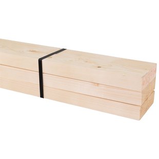 Cando Schaaflat Voordeelpak Vurenhout 27x44mm 300cm 6 Stuks