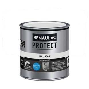 Renaulac Lak Protect Ral9003 Zijdeglans 250ml