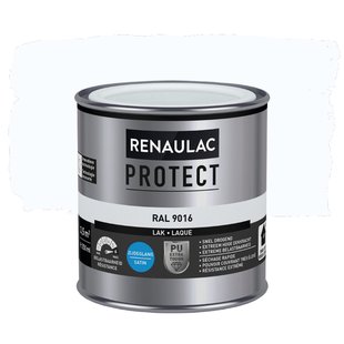 Renaulac Lak Protect Ral9016 Zijdeglans 250ml