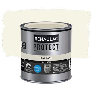 Renaulac Lak Protect Ral9001 Zijdeglans 250ml