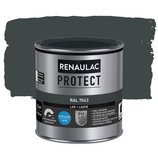 Renaulac Lak Protect Ral7043 Zijdeglans 250ml