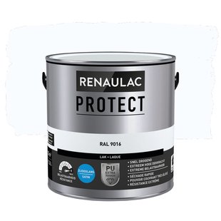 Lak Renaulac Protect Ral9016 Zijdeglans 2,5l