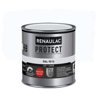Renaulac Lak Protect Ral9016 Hoogglans 250ml
