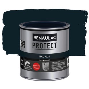 Renaulac Lak Protect Ral7021 Hoogglans 250ml
