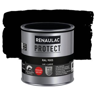 Renaulac Lak Protect Ral9005 Hoogglans 250ml