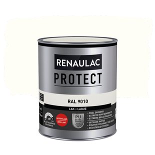 Renaulac Lak Protect Ral9010 Hoogglans 750ml