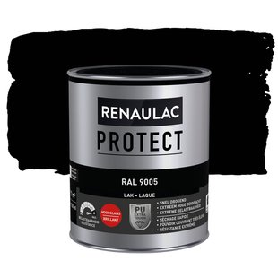 Renaulac Lak Protect Ral9005 Hoogglans 750ml