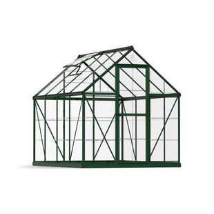Canopia Tuinkas Harmony 6x8 - Polycarbonaat - Groen - 185x247x208cm