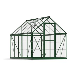 Canopia Tuinkas Harmony 6x10 - Polycarbonaat - Groen - 185x306x208 Cm