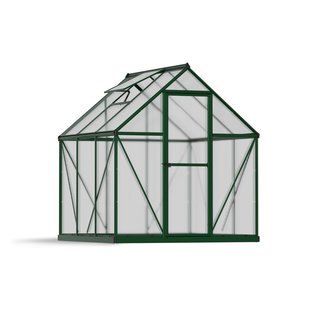 Canopia Tuinkas Mythos 6x6 - Polycarbonaat - Groen - 185x186x208cm