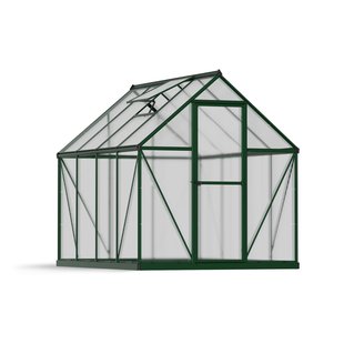 Canopia Tuinkas Mythos 6x8 - Polycarbonaat - Groen - 185x247x208cm